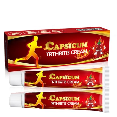 2PCS Chili Massage Gel,Chili Joint Relief Cream,Bone and Joint Relief Cream,Knee & Shoulder & Leg,Effectively Relieve Muscle Soreness,Muscle & Joint,Lightweight Texute & Fast Absorb