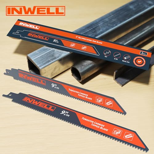 INWELL Tungsten Carbide Reciprocating Saw Blades