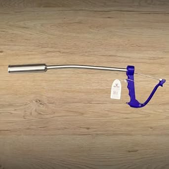 Curved Bolus Gun - Ergonomic Balling Applicator for Livestock Care Medium