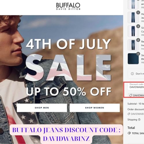 『Final Call: Buffalo Jeans Discount Code 2026: DAVIDWABINZ &ndash; Up to 85% OFF Today』のカバーアート