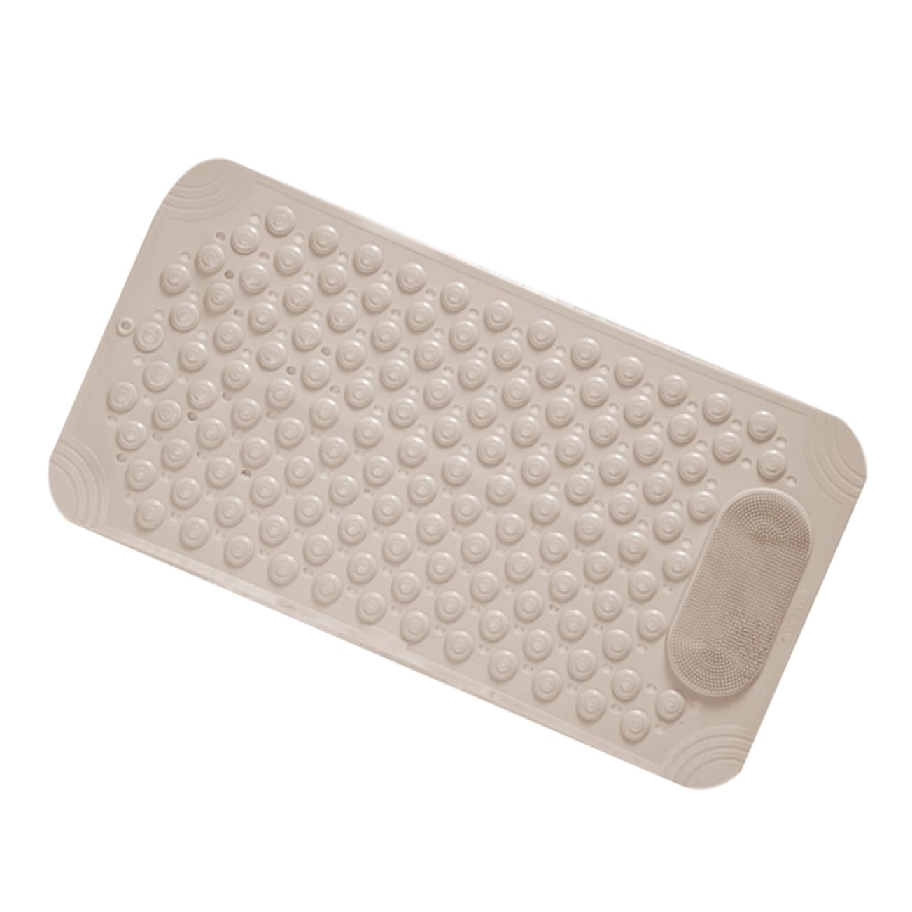 Alfombra de ducha antideslizante de PVC con ventosas para baño doméstico