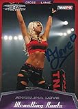 Angelina Love Signed 2008 TRISTAR TNA Cross the Line Rookie Card 40 RC Autograph - Autographed...
