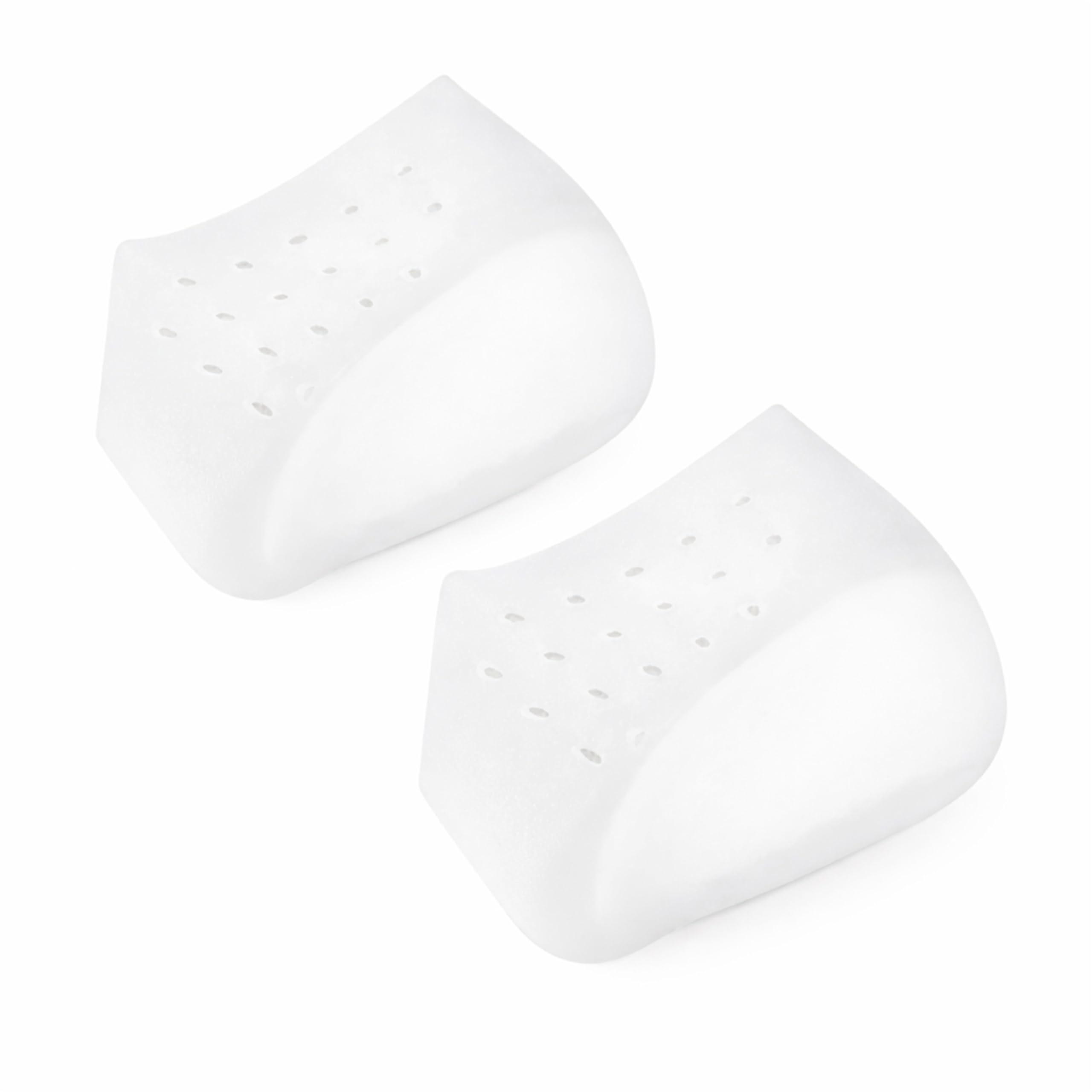 HEALLILY Height Increase Heels Sleeves Invisible Silicone Gel Heel Cushion Heel Cups For Plantar Fasciitis Inserts Pads 33-39Yards (4cm)-image-47
