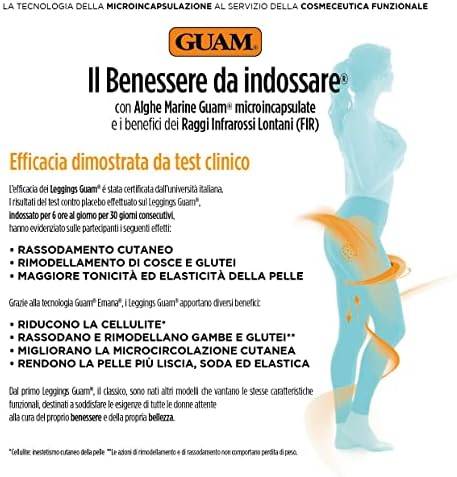 Guam Leggings con Alghe Marine Microincapsulate, Misura S/M : Amazon.it:  Abbigliamento