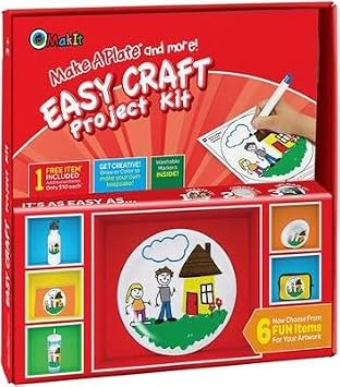 Make a Plate and More - Easy Craft Project Kit