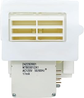 Refrigerator Air Damper Control Assembly Replacement Compatible with Frigidaire Compatible with Crosley White replace 242303001 3016452 PS8746718 EAP8746718
