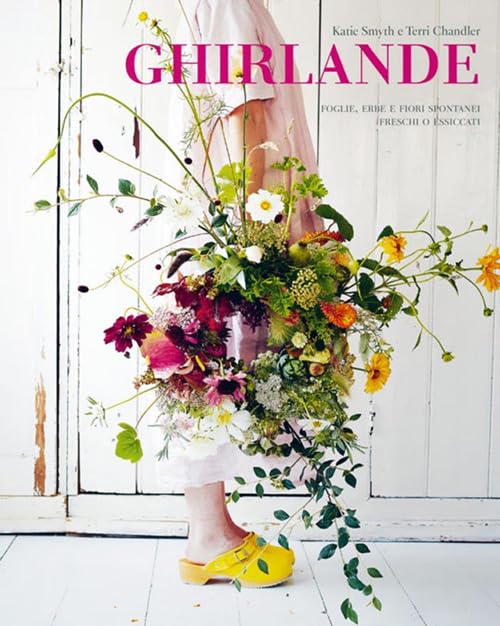 Ghirlande. Foglie, erbe e fiori spontanei freschi o essiccat