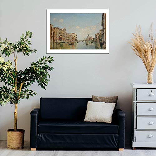 Impression d'art encadrée durable Spiffing Prints Venise mat grand - 2