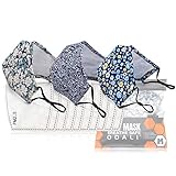 Breite Anwendbarkeit: Einheitsgröße passt den meisten Menschen, bietet vollen Schutz für Gesicht und Mund. Dieses Produkt schützt Sie vor Outdoor, Kälte, Asche, Pollen, Nebel, Dunst, Fahrzeugauspuff, Passivrauchen und so weiter.