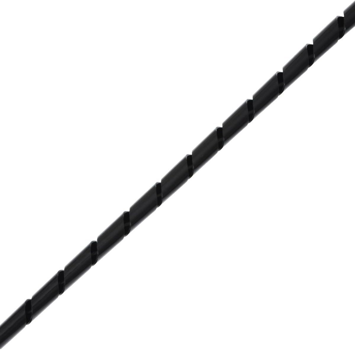 Helos129259 Spiral Cable Tube Diameter 4 mm – 10 m – Black