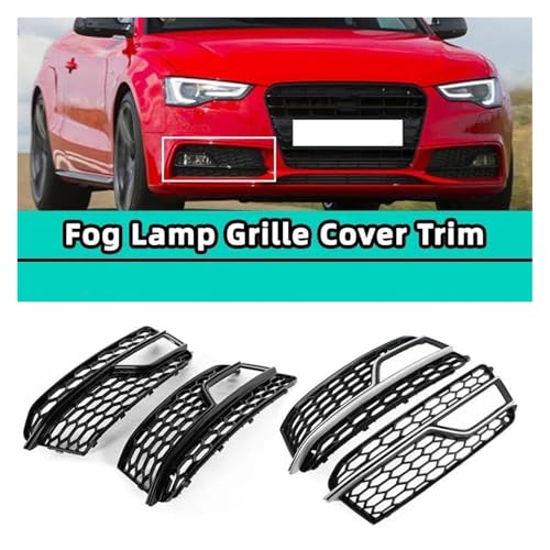 Renueva tu frontal con las parrillas de doble listón para Audi A5 S5 2013-2016 6