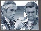BOBBY ALLISON+ROGER PENSKE HAND SIGNED 8x10 PHOTO BOTH SIGNED JSA - Autographed NASCAR Photos