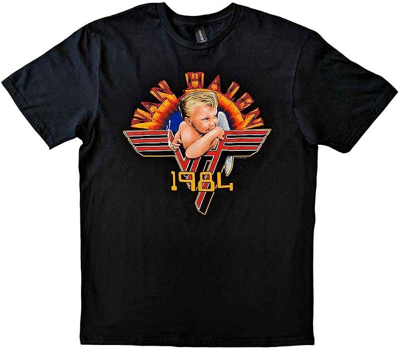 Men's Van Halen Cherub '84 T-Shirt Black