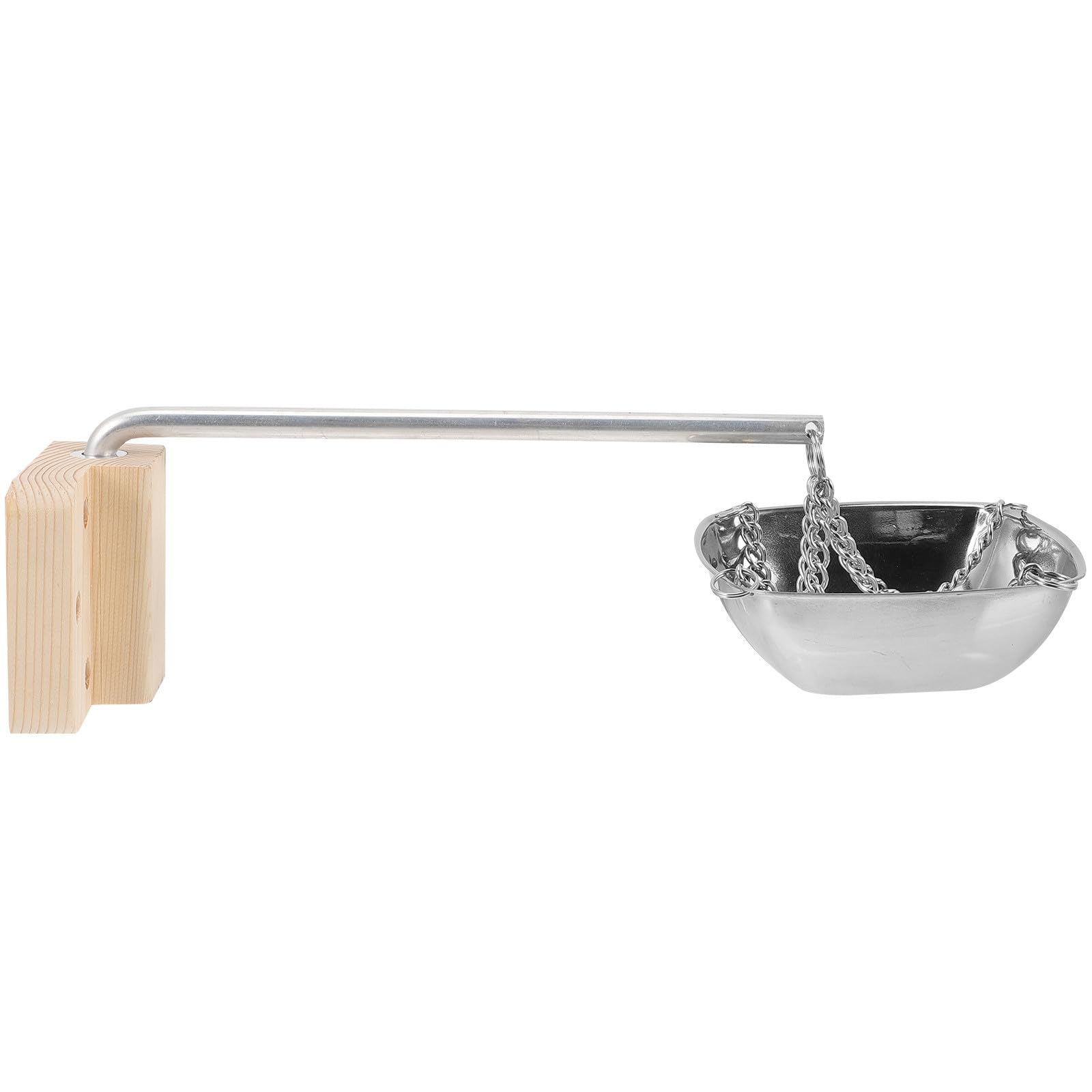 Cuenco Aromático Redondo de Acero Inoxidable para Sauna, Diseño Innovador