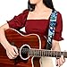 BestSounds Van Gogh Starry Night Guitar Strap Includes Strap Button & 2 Strap Locks, Adjustable Guitar Shoulder Strap For Bass, Electric & Acoustic Guitar, Best Gift for Men Women Guitarist