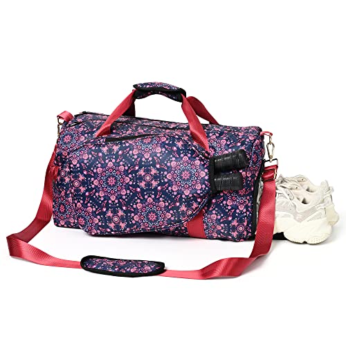Image of Boulder Bee Pickleball Bags, Premium Pickleball Tote Bag for Girls, Women's Hand /Shoulder Gym Bag w Water Bottle Holder, with Pickleball Racquet /Paddle Holder