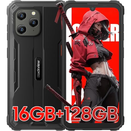Blackview BV5300 Plus Móvil Irrompible 16GB+128GB, 6.1'' HD+ Pantalla, Cámara 13MP, Android 13