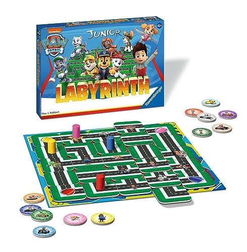 PAW Patrol Labyrinth Junior Juego de Mesa Ravensburger miniatura 3
