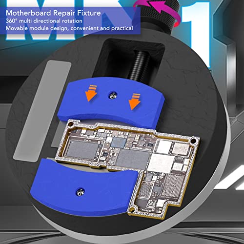 Mini clip y soporte de reparación para motherboard para CPU IC y sujeción de chips con rotación de 360 grados y carrera de 32 mm miniatura 4