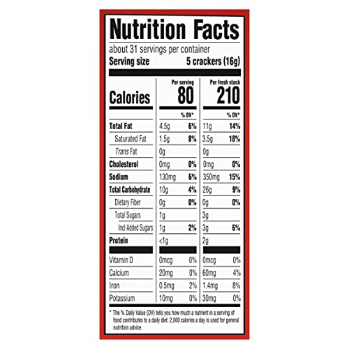 Image of RITZ Fresh Stacks Original Crackers, Family Size, 17.8 oz (Pack of 2)