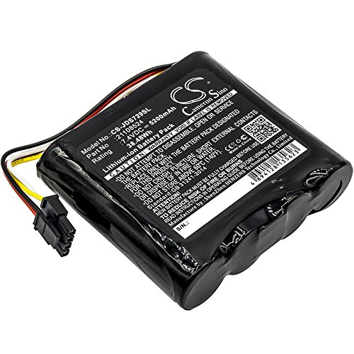 TECHTEK Batterie 5200mAh Compatible avec [JDSU] 21100729 000, 21129596 000, Viavi SC-TPS, WiFi Advisor Wireless LAN Analyzer remplace 21108524