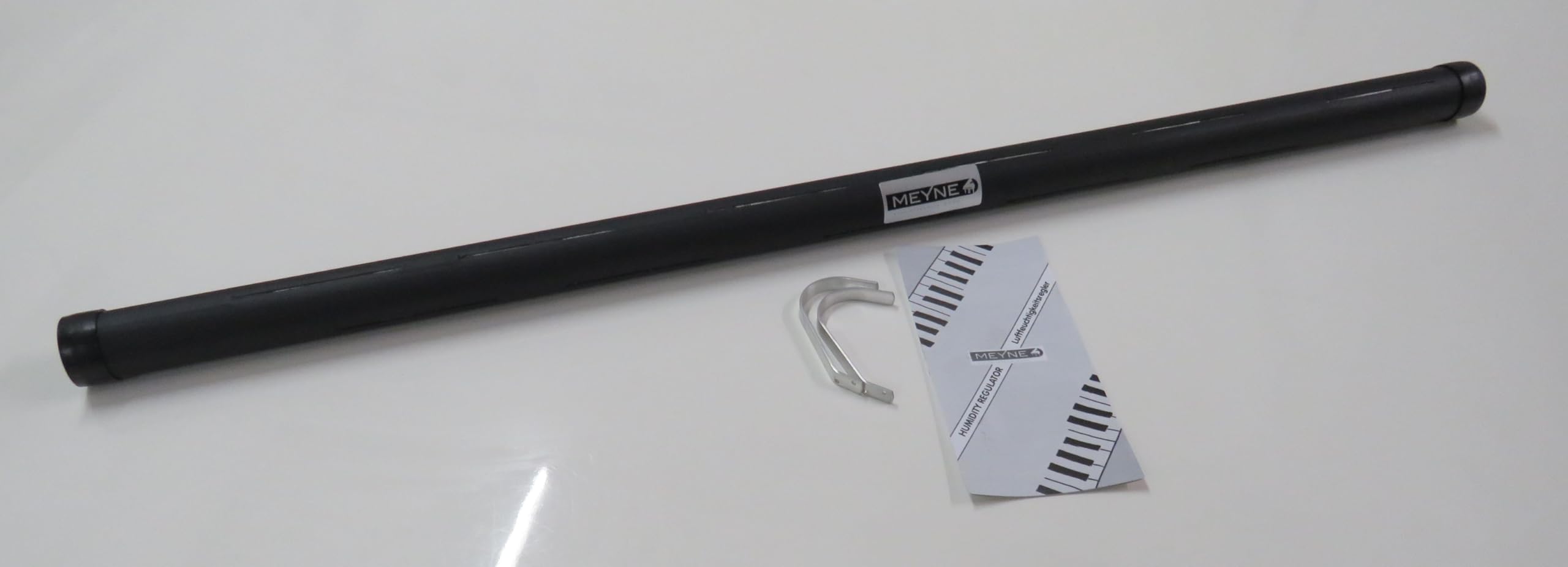 Luftbefeuchter MEYNE Sonderedition "BLACK" für Klavier + Flügel 1 m lang incl. 2 Haken