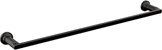 Delta Tetra (1-Pack) 24'' Towel Rack for Bathroom Matte Black Towel Bar for Bathroom Wall Towel Holder Rod Wall Mounted 78924-BL