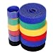 Produktbild Kabelbinder, SidiOutil 6Stk.Klett Kabelbinder Wiederverwendbare Mehrfarbige Klettverschluss Nylon-Befestigungsband Drahtorganisator, Selbstgreifender Kabelseilhalter 2M * 14,5MM (Insgesamt 12M)