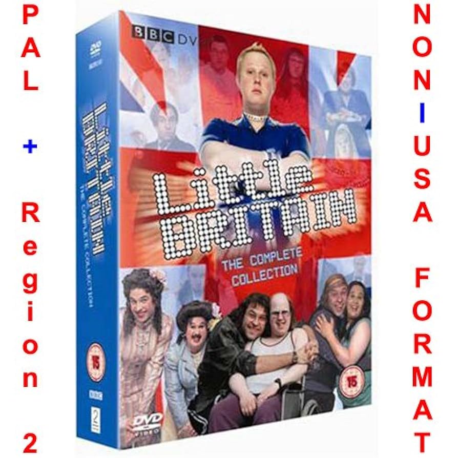 Little Britain Complete Series 1-3 + Little Britain Abroad