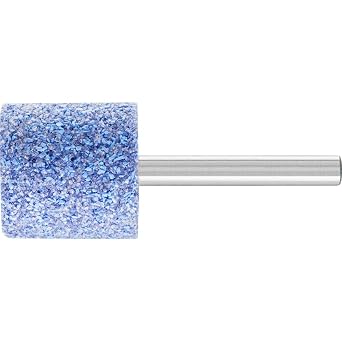 PFERD Vitrified Bond Mounted Point, Ceramic Oxide, Shape W220, 1" Diameter x 1" Length, 1/4" Shank, 25500 RPM, 46 Grit Pack of 10 - Part 30169