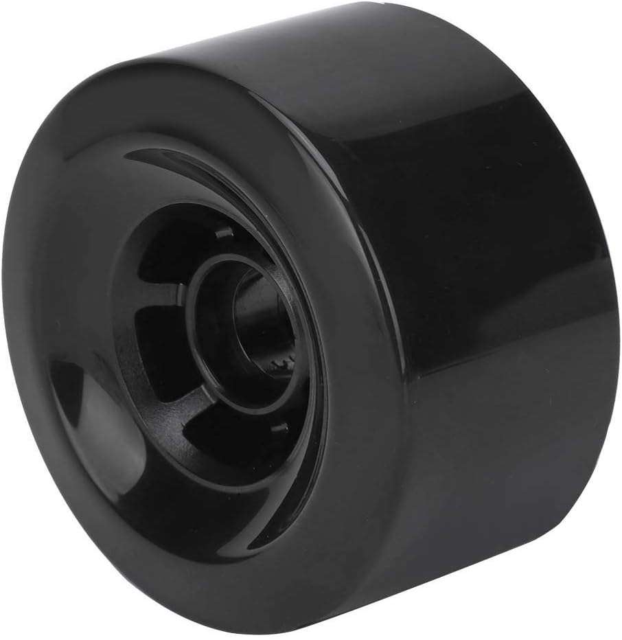 Alomejor Electric Scooter Tires, PU Shockproof 90mm Wheels for Skateboards, High Elasticity for Smooth Riding