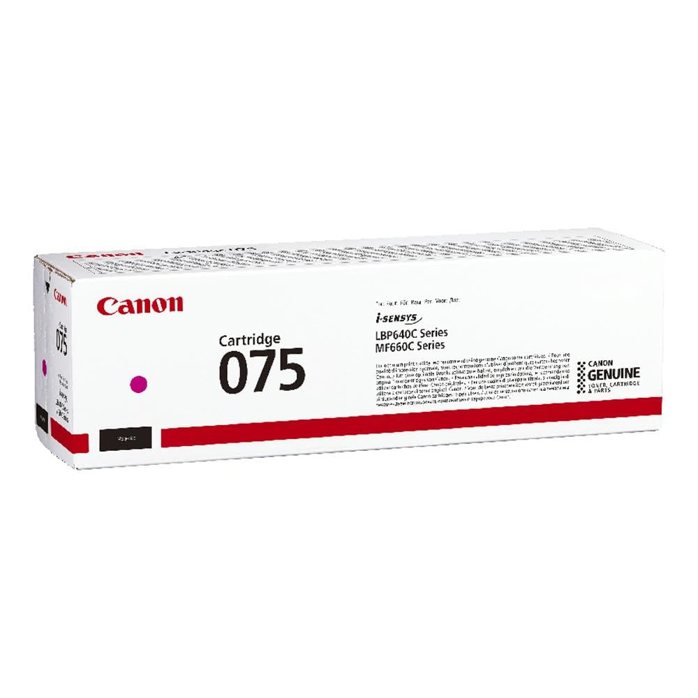 Canon 075 cartuccia toner 1 pz Originale Magenta (Cartridge 075 M - )