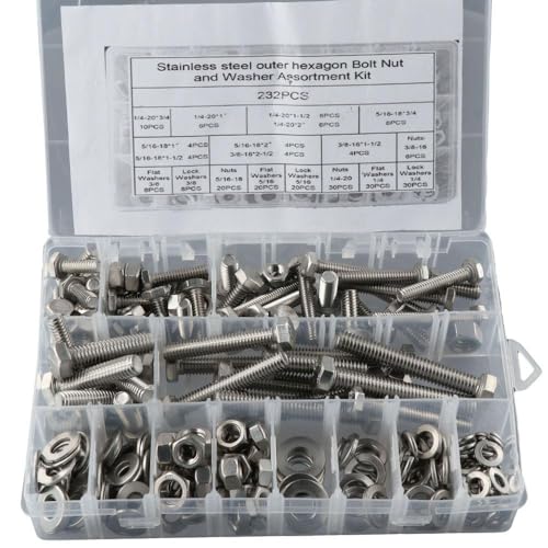 FEIYING Zp{gƃibgLbg 232 1/4-20 5/16-18 3/8-16 {gibg XvObV[ lߍ킹Lbg XeXX`[ @B˂ lߍ킹Zbg [P[Xt(17TCY)