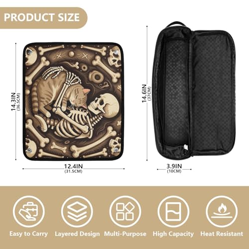 Funda 2-en-1 para planchas y rizadores de viaje miniatura 4