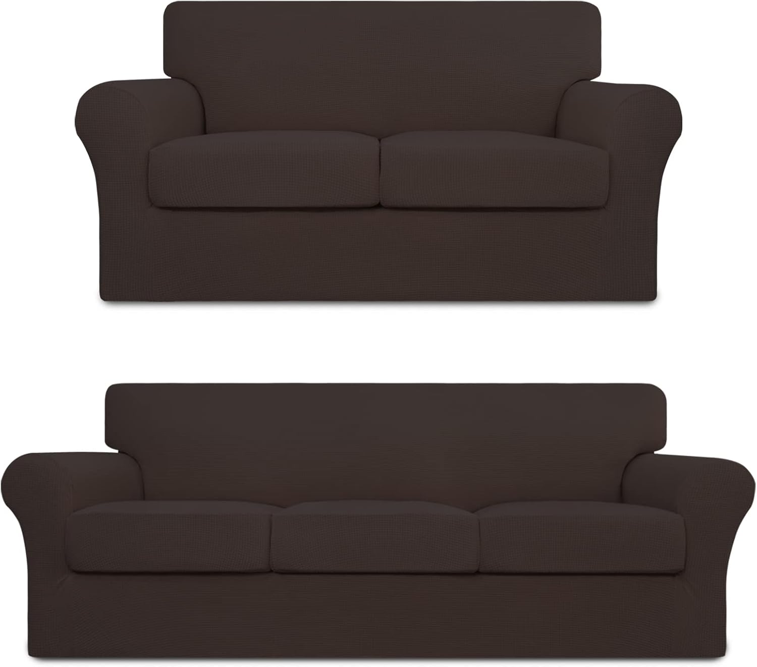 Easy-Going Product Bundles Separate Stretch Sofa Slipcover, Loveseat Slipover