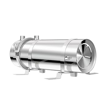 Water Filter System, Large Flow Full House Filter Machine 4500L With Hand Washnable PVDF Material Element Water Filter