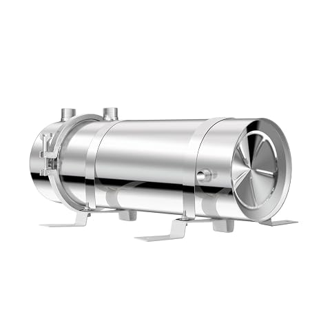 Water Filter System, Large Flow Full House Filter Machine 4500L With Hand Washnable PVDF Material Element Water Filter