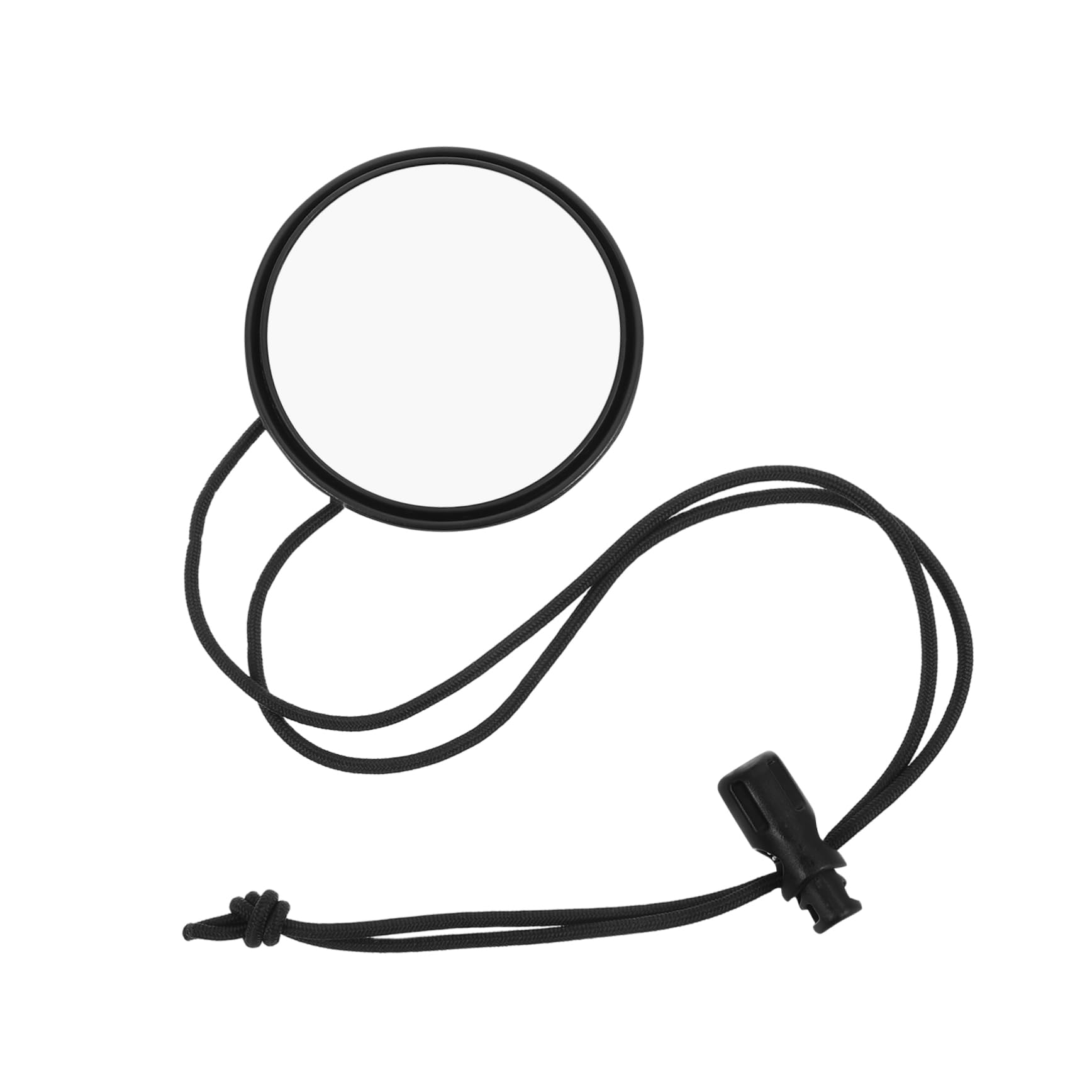 FOYTOKI Glass Mini Swimming Mirror for Diving Snorkeling Us Dive Outdoor Rescue Signal Mirror with Lanyard