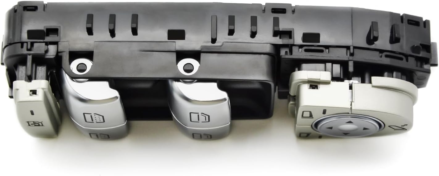 2229056800 Front Left Master Power Window Switch Driver Side Fits for Mercedes-Benz W205 S205 C200 C300 GLC300 C450AMG C43 2015-2020 Replace OE 2059056811