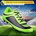 Vizari Infinity Firm Ground Soccer Cleats – Enhanced Traction & Superior Ball Control - Kids & Youth Soccer Cleats with Adjustable Straps & Padded Heels - Durable & Water-Resistant Turf Shoes