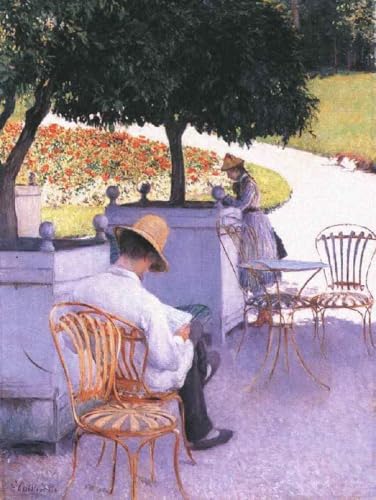 Peinture Caillebotte Les Orangers pour sublimer votre décoration de salon