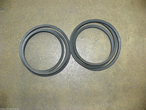 Image of Set of Two (2) Replacement Belts for Howse/HICO Finish Mowers 6