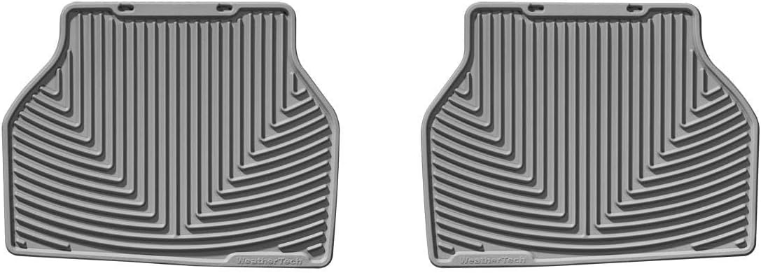 WeatherTech All-Weather Floor Mats for BMW 528i, 530i - 2nd Row (W157), Black