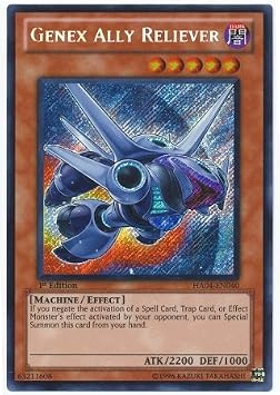 Genex Ally Reliever - HA04-EN040 - Secret Rare - 1st Edition
