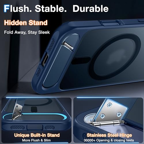 Coque antichoc iPhone 16 Pro à béquille intégrée et MagSafe - 4