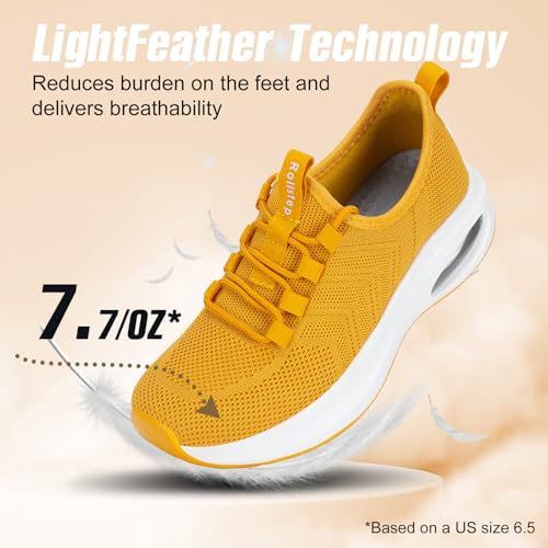 Image of Wide Toe Box Shoes Women Extra Wide Width Sneakers Air Cushion Road Running Shoes Ultra Light Tennis Gym Workout Training Shoes Breathable Walking Shoes with Arch Support
