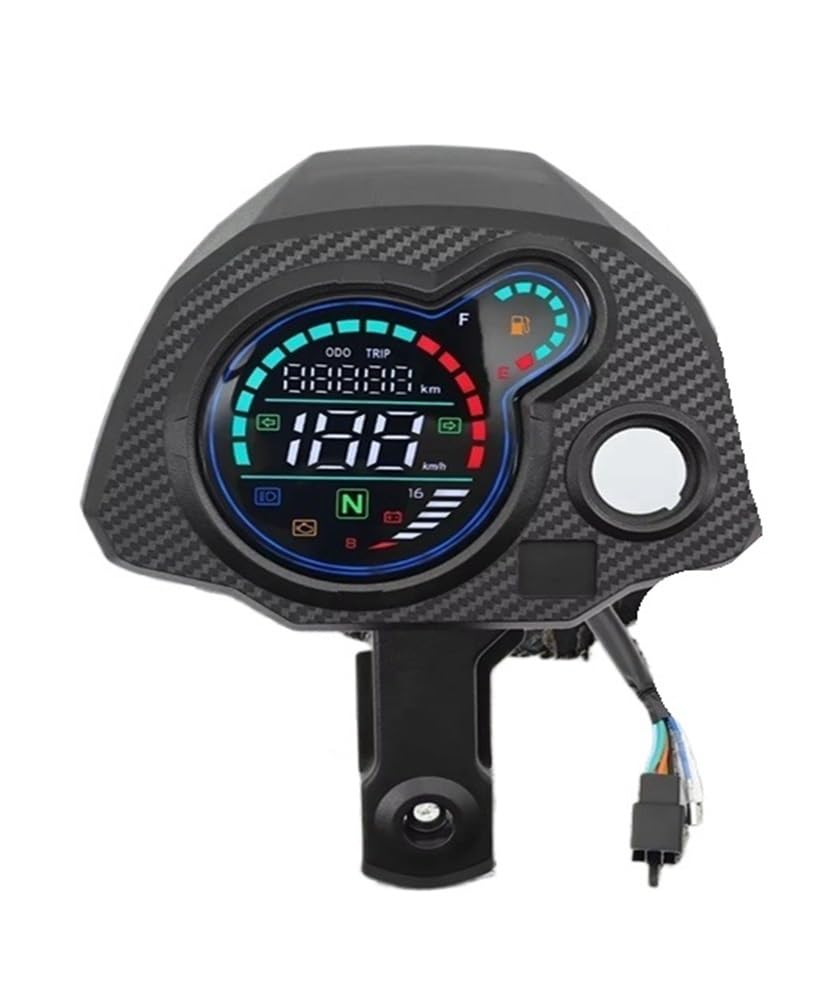Compteur de Vitesse Digital Moto Compteur De Vitesse Numérique Universel pour Moto, Odomètre, Compteur De Vitesse pour Navi 110, pour Navi110 Tableau De Bord Numérique