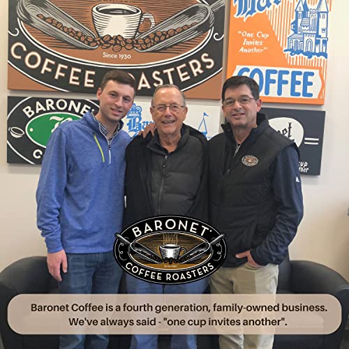 Baronet Coffee Pods-54 Soft Coffee Pods 8G, French Vanilla Flavored- Like Senseo Coffee Pods - 3 Bags Of 18 Single Use, Hamilton Beach Coffee Maker Compatible Soft Coffee Bags, Medium Roast Coffee #TOP3