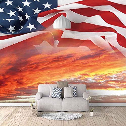 Poster murales photo 3D grand format toile auto-adhésive paysage moderne - 2