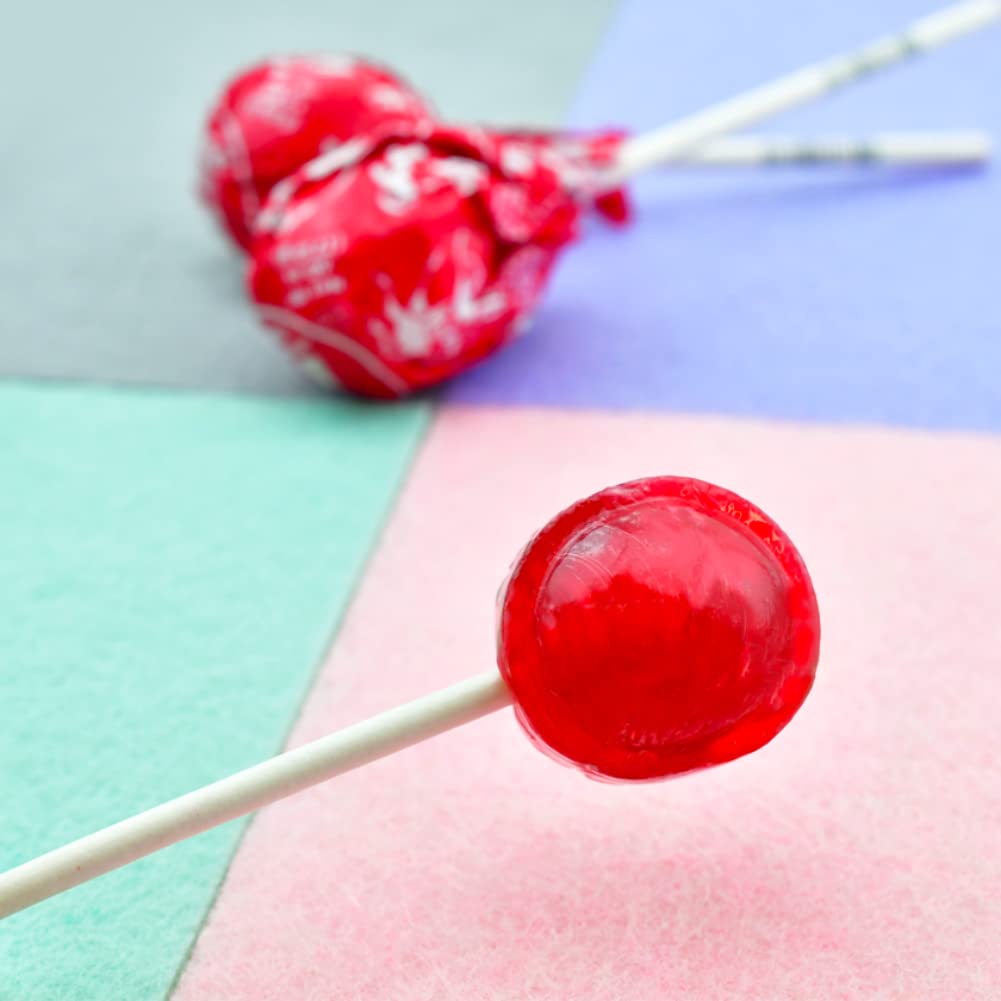 By The Cup Tootsie Pops, Cherry, 4 lb Bulk Bag